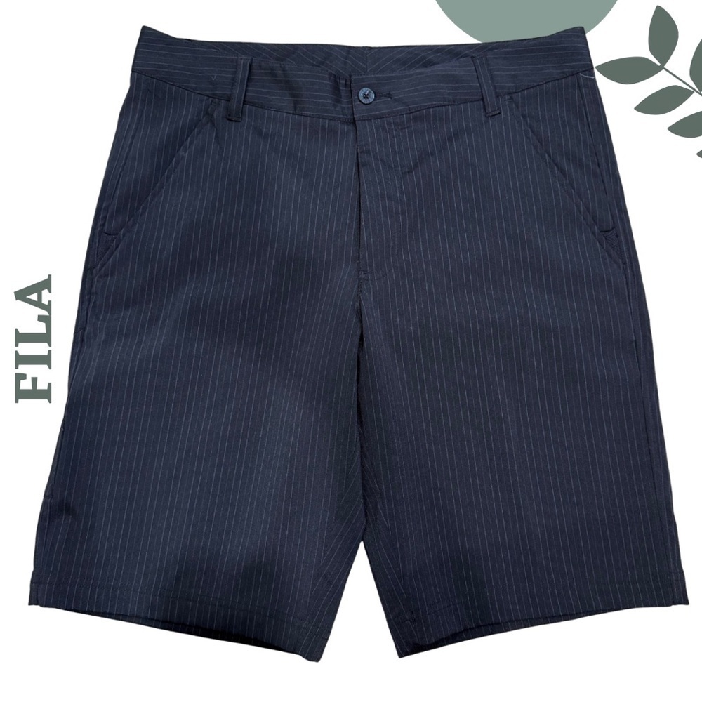 Fila Golf Men’s Pinstripe Shorts Size 32 Stretch Performance